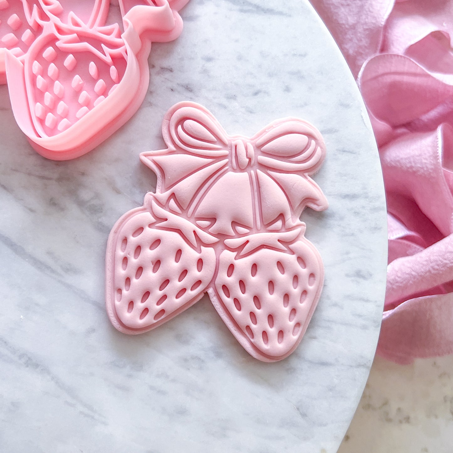 "Strawberry Bunch" Cookie Cutter & Stamp