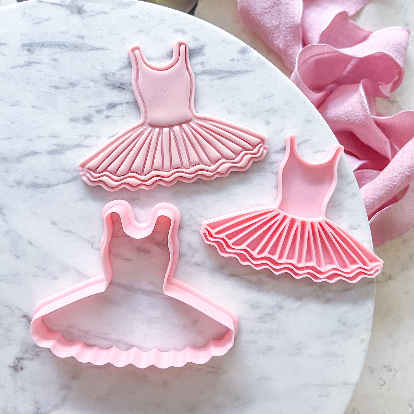 "Tutu #2" - Cookie Cutter & Stamp