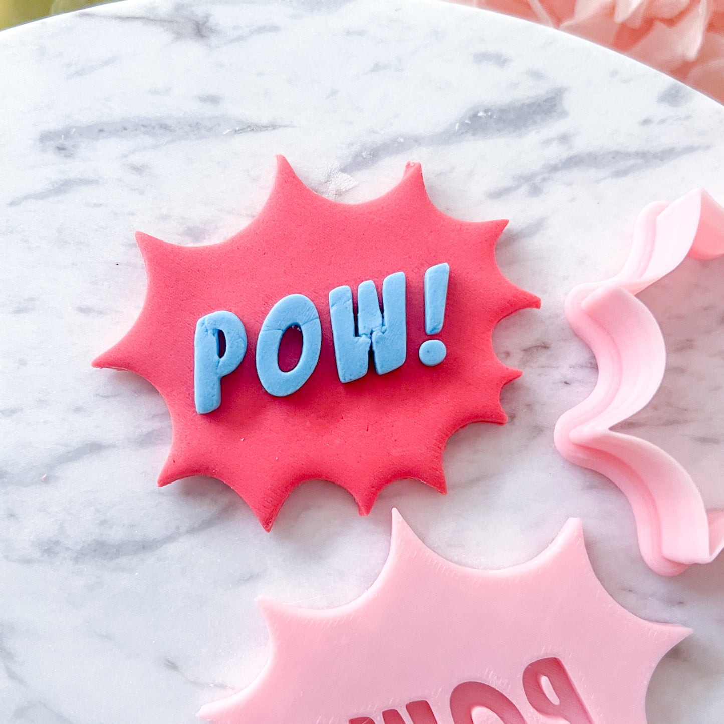 "Pow" Cookie Cutter & Stamp Set