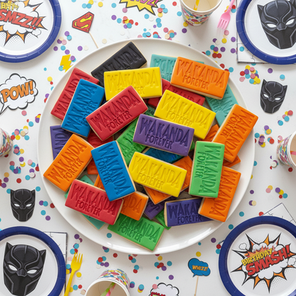 "Wakanda Forever" Cookie Cutter & Stamp