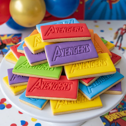 "Avengers Logo" Cookie Cutter & Stamp