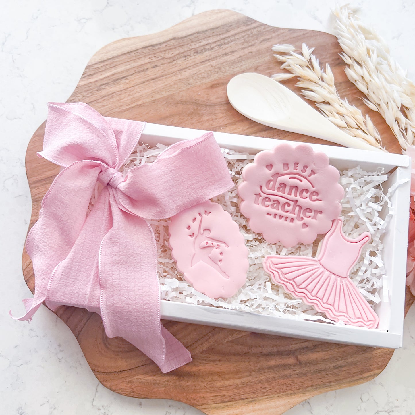 Best Dance Teacher Ever Fondant Stamp