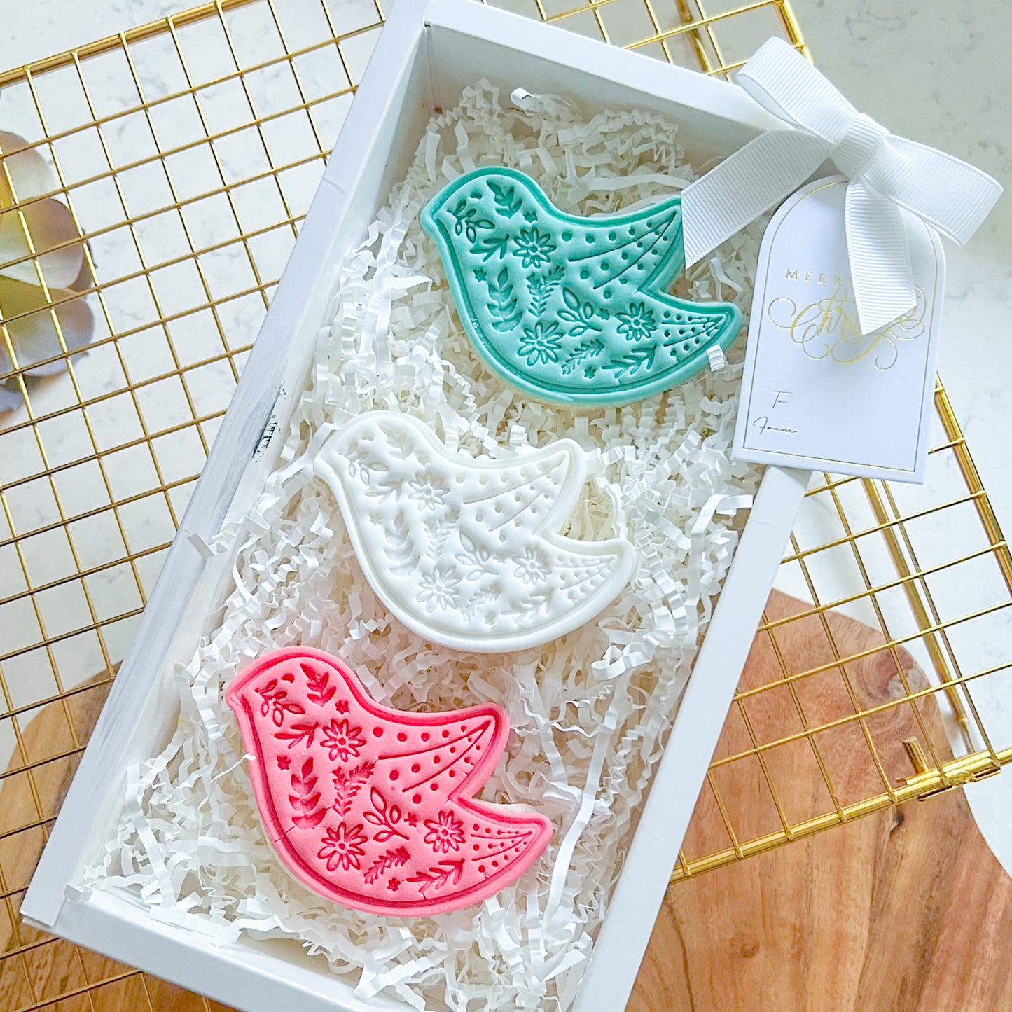"Skandi Bird" Cookie Cutter & Stamp