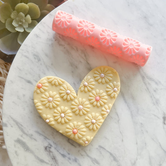 "Daisy" Fondant Texture Roller