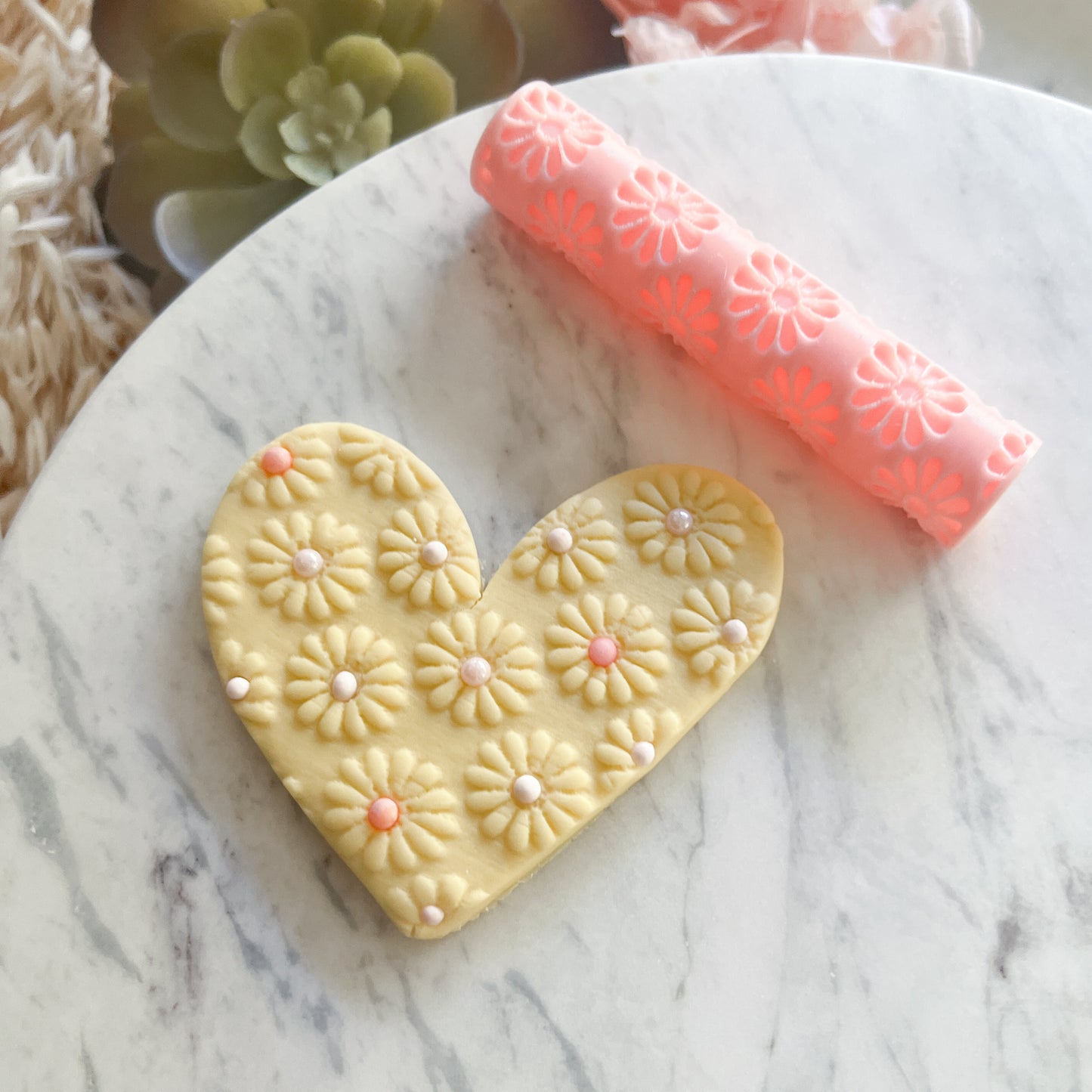 "Daisy" Fondant Texture Roller