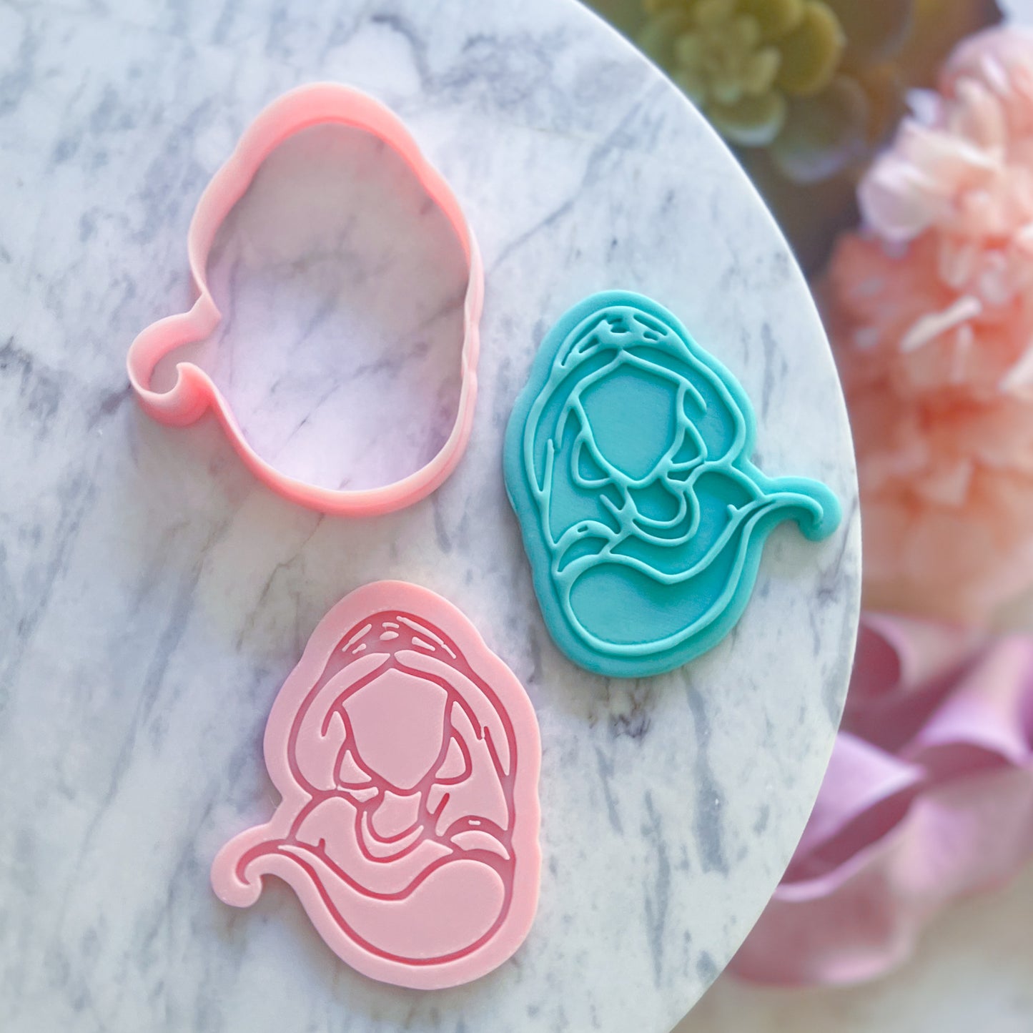 "Jasmine - Minimalist " Cookie Cutter & Stamp