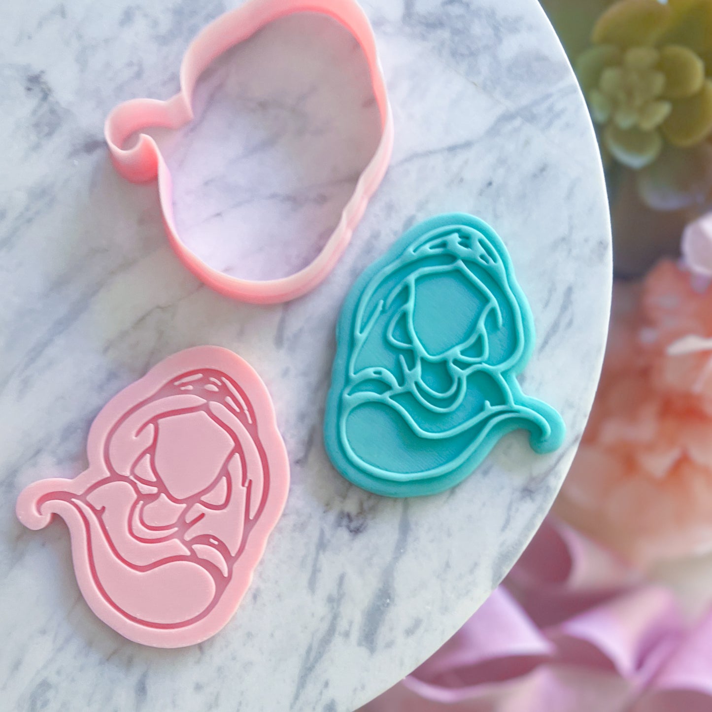 "Jasmine - Minimalist " Cookie Cutter & Stamp