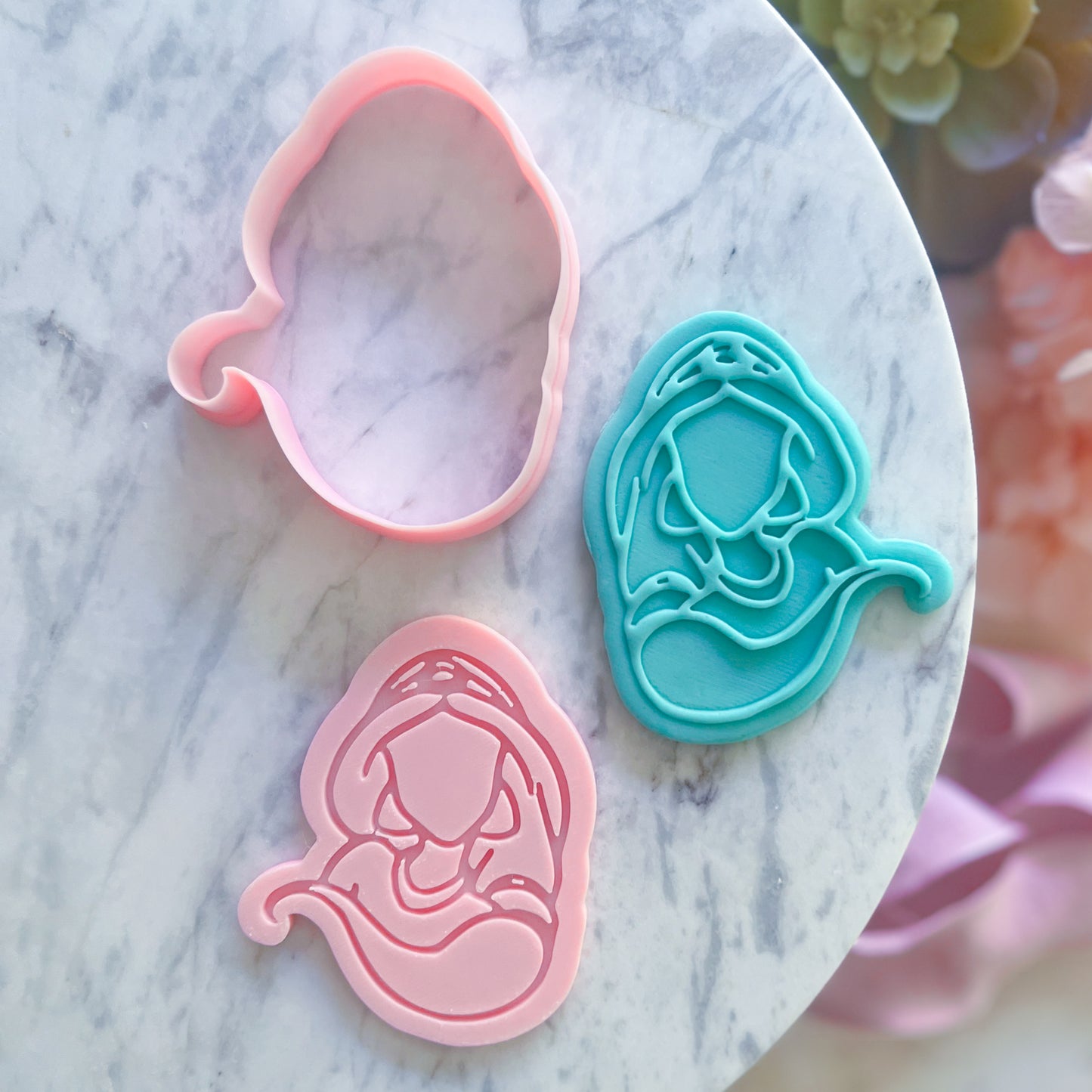 "Jasmine - Minimalist " Cookie Cutter & Stamp