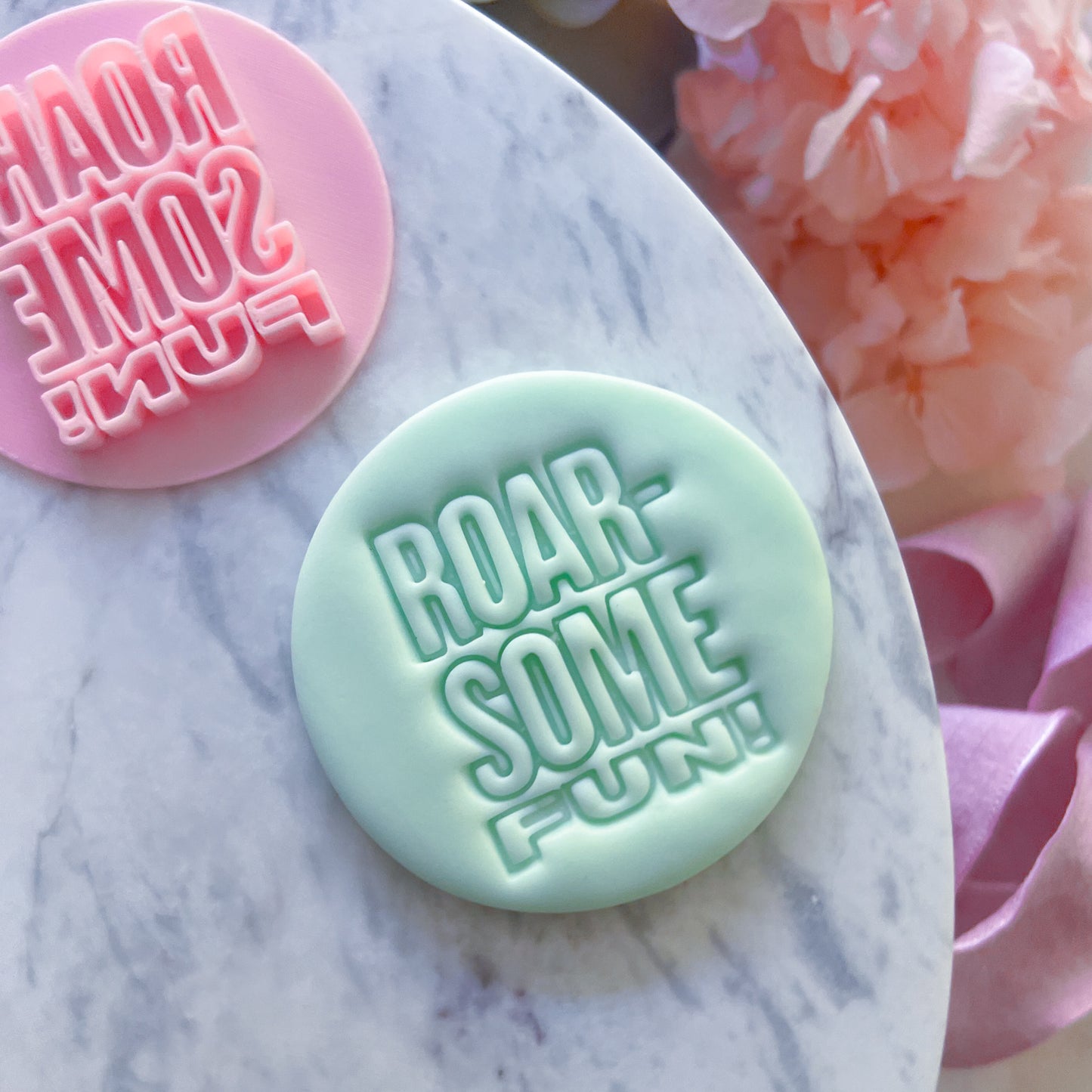 Roar-some Birthday - Fondant Stamp