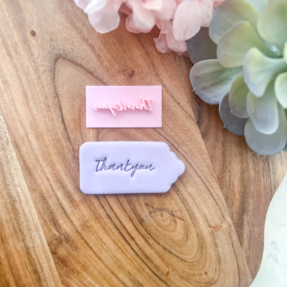 "Large Gift Tag" Cutter and Stamps