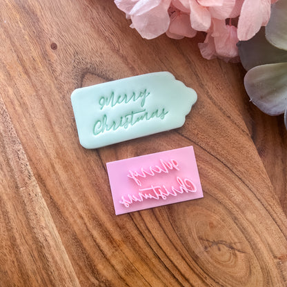 "Large Gift Tag" Cutter and Stamps