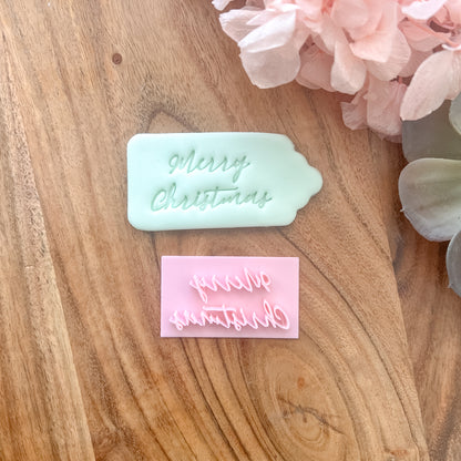 "Small Gift Tag" Cutter and Stamps