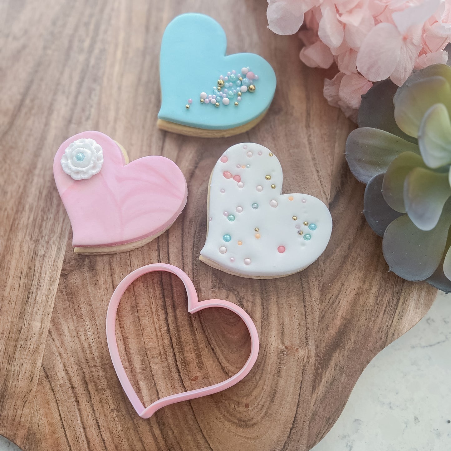 "Whimsical Heart" Cookie Cutter