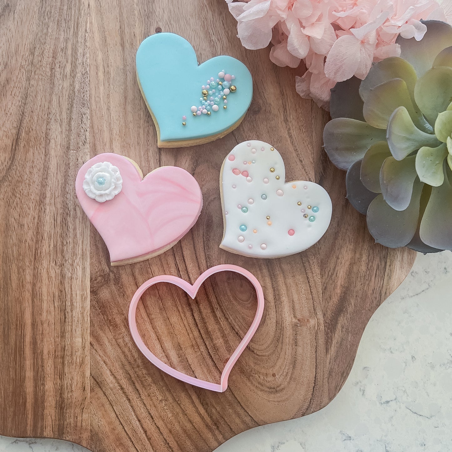 "Whimsical Heart" Cookie Cutter