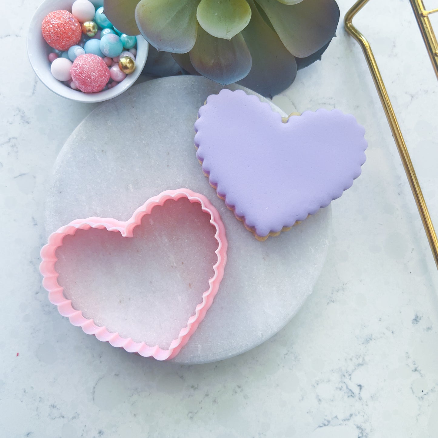 "Scalloped Heart" Cookie Cutter