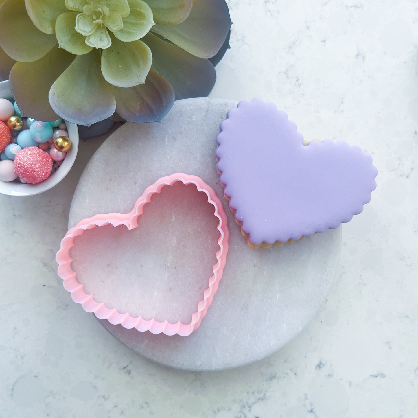 "Scalloped Heart" Cookie Cutter