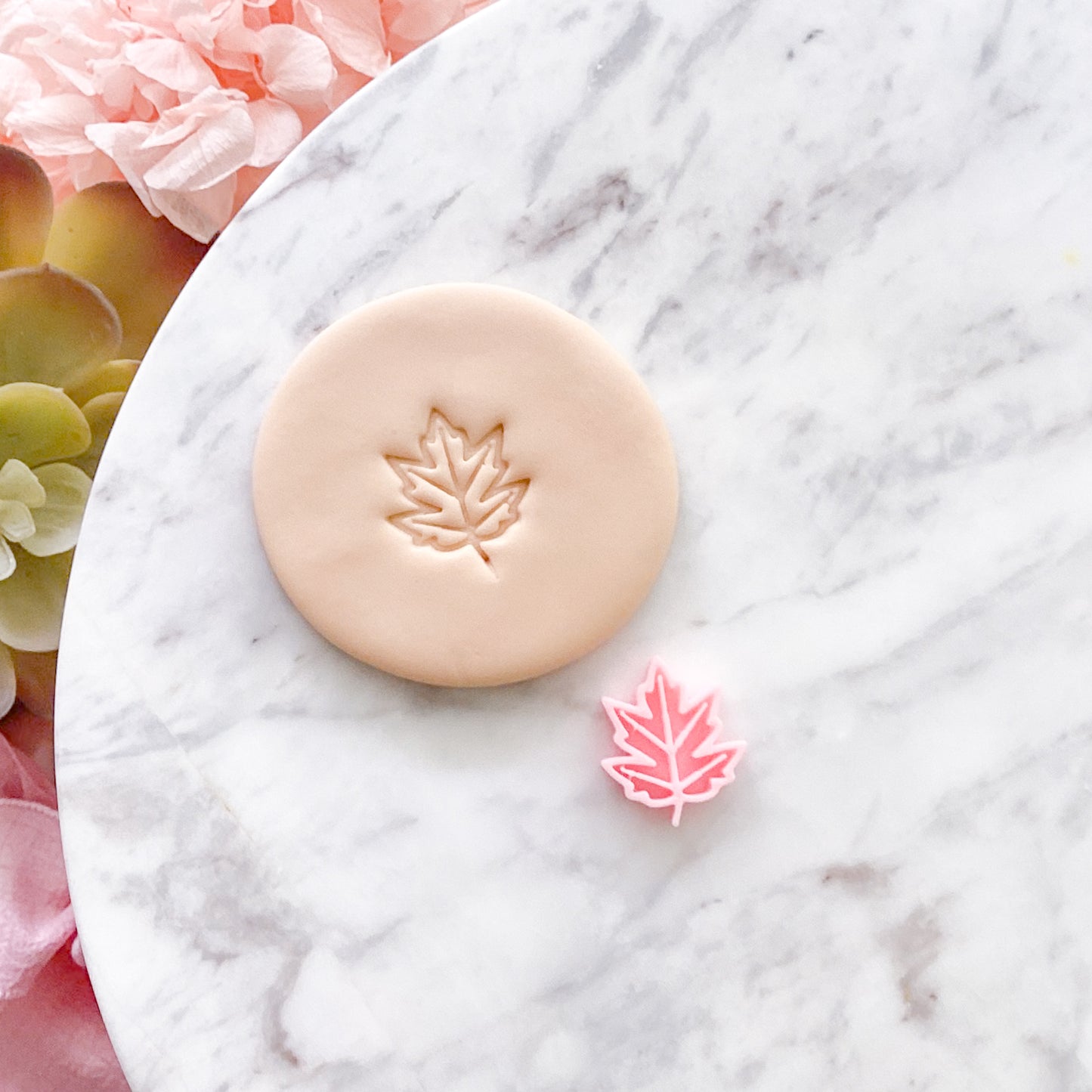 Maple Leaf  - Fondant Stamp