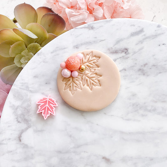 Maple Leaf  - Fondant Stamp
