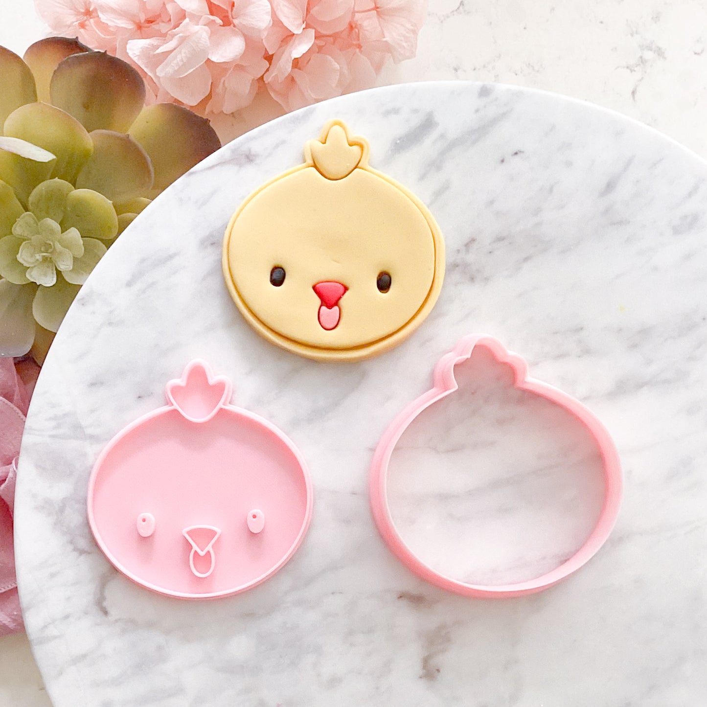 Baby Chick Cookie Cutter & Stamp