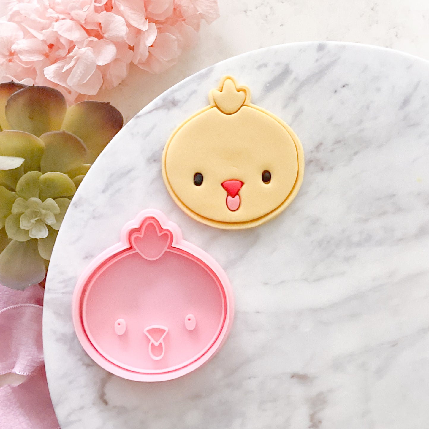Baby Chick Cookie Cutter & Stamp