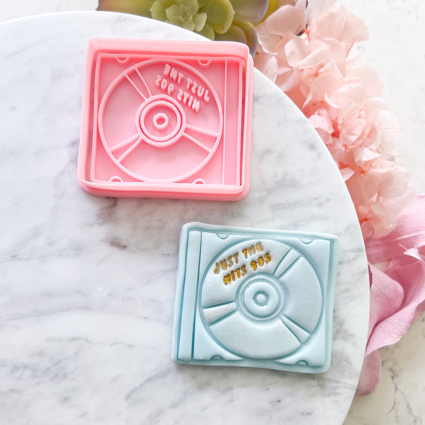 Just the Hits 90s CD - Cutter & Stamp Set