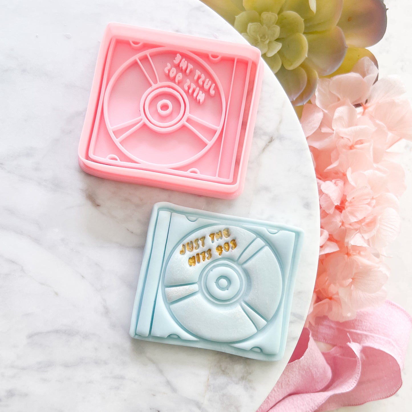 Just the Hits 90s CD - Cutter & Stamp Set