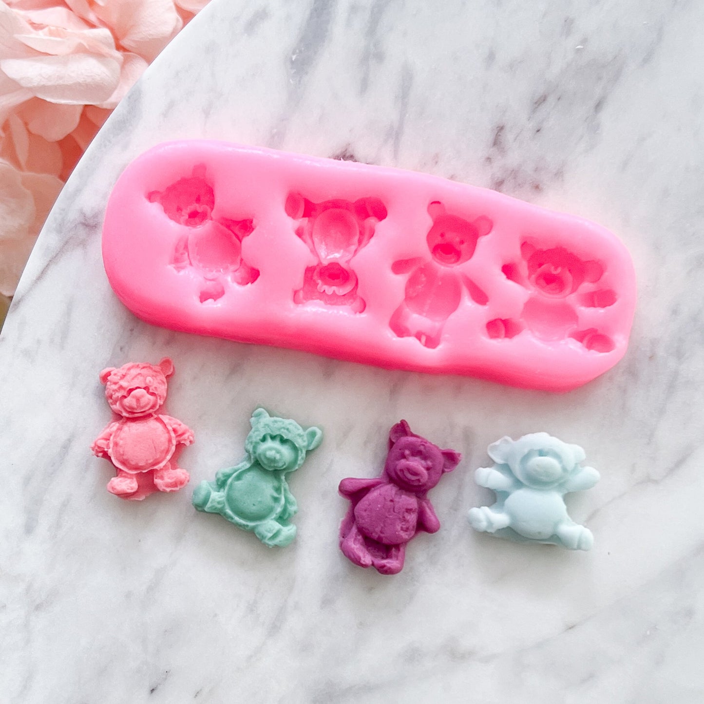 "Teddy Bears #2" - Silicone Mould