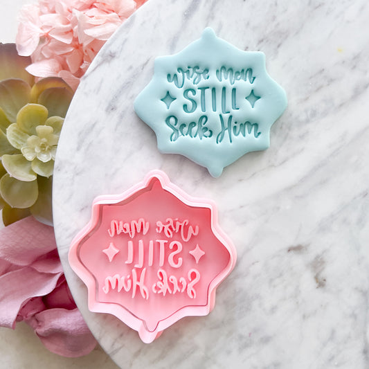 "Wise Men Still Seek Him" - Cutter & Stamp Set