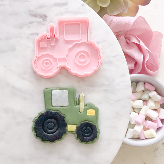 "Tractor" - Cookie Cutter & Stamp
