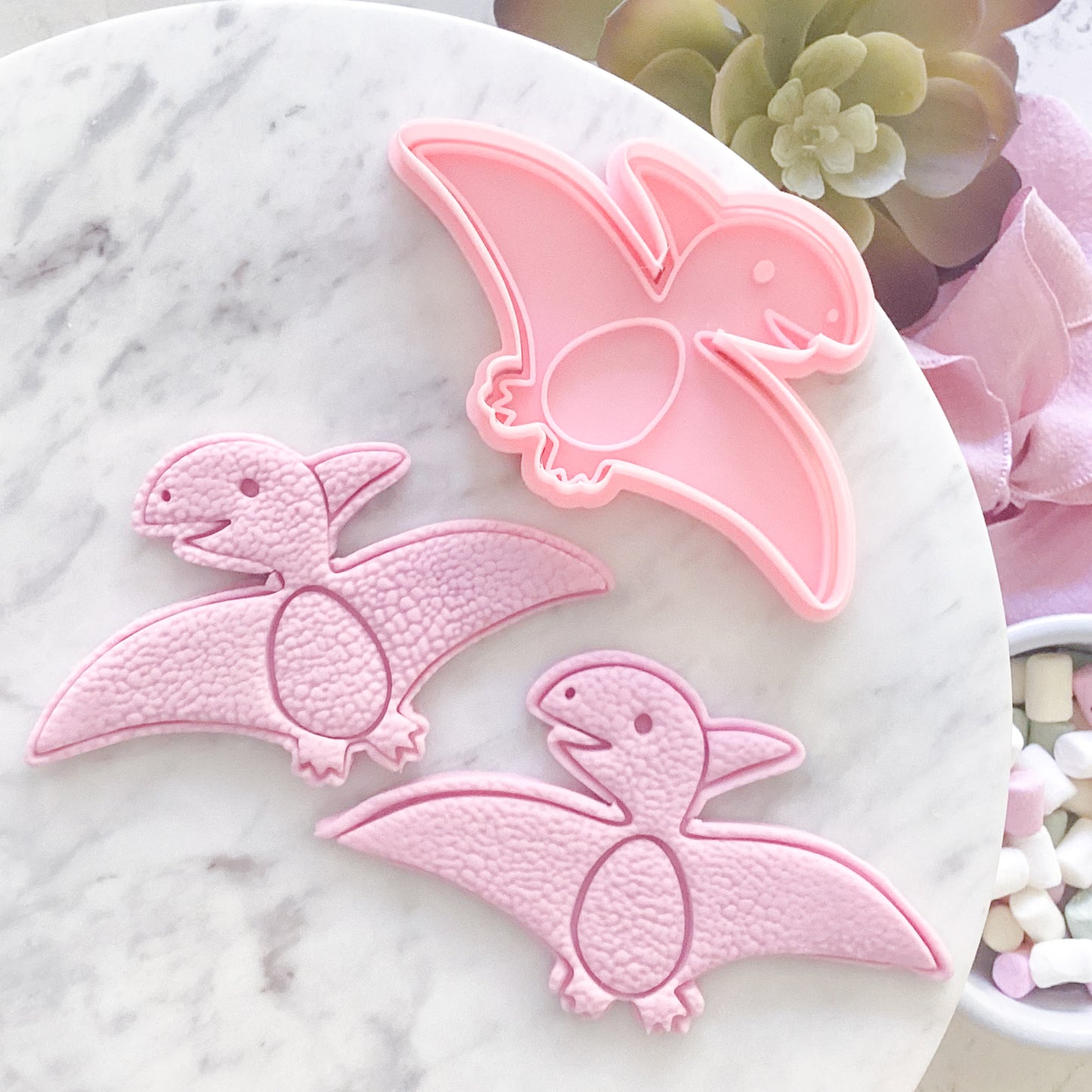 "Pteradon" Cookie Cutter & Stamp