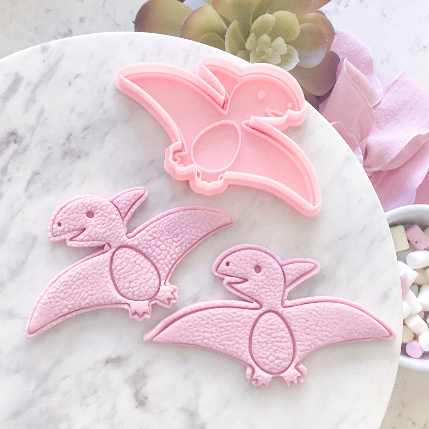 "Pteradon" Cookie Cutter & Stamp