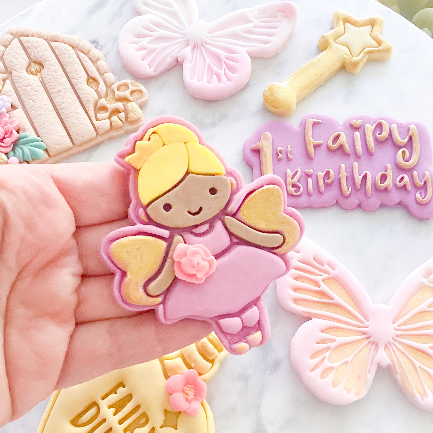 "Sugarplum Fairy" Cookie Cutter & Stamp