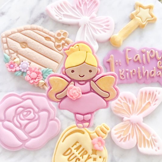 "Sugarplum Fairy" Cookie Cutter & Stamp