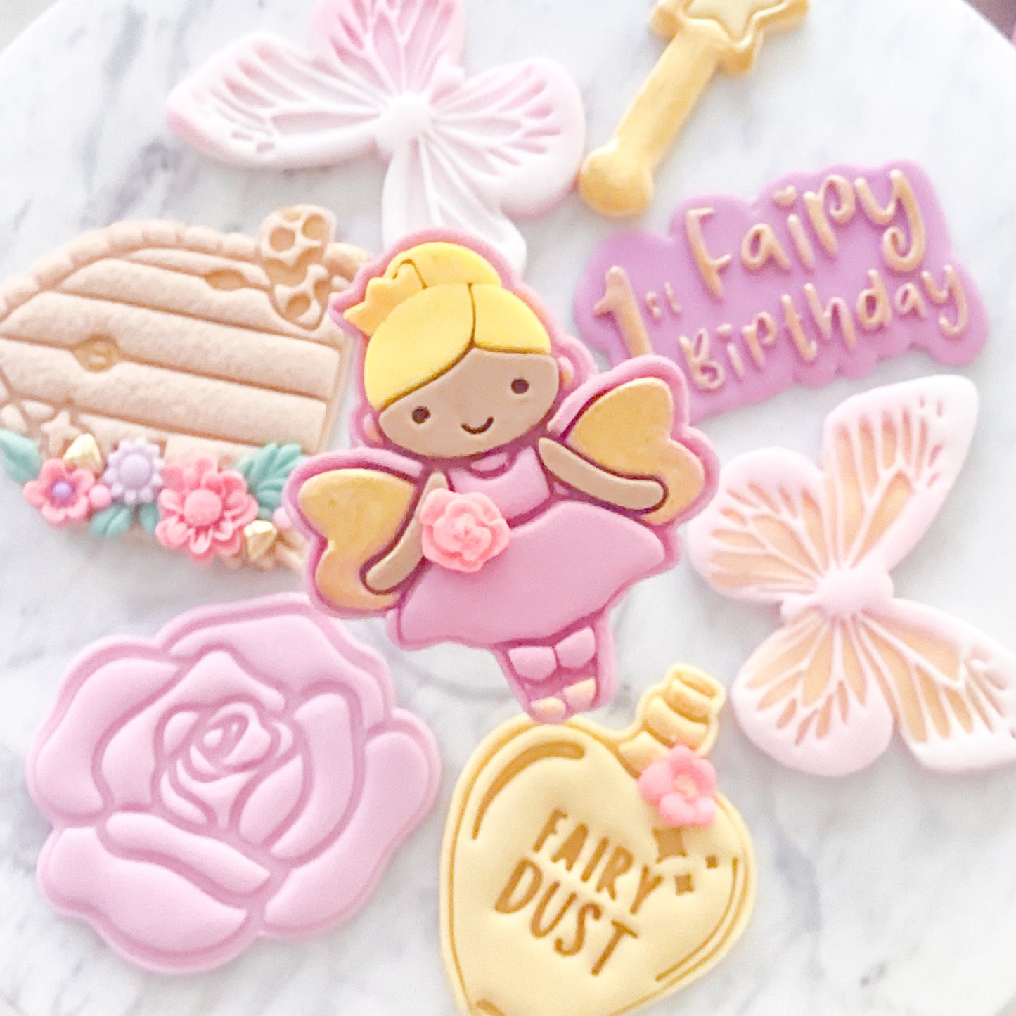 "Sugarplum Fairy" Cookie Cutter & Stamp