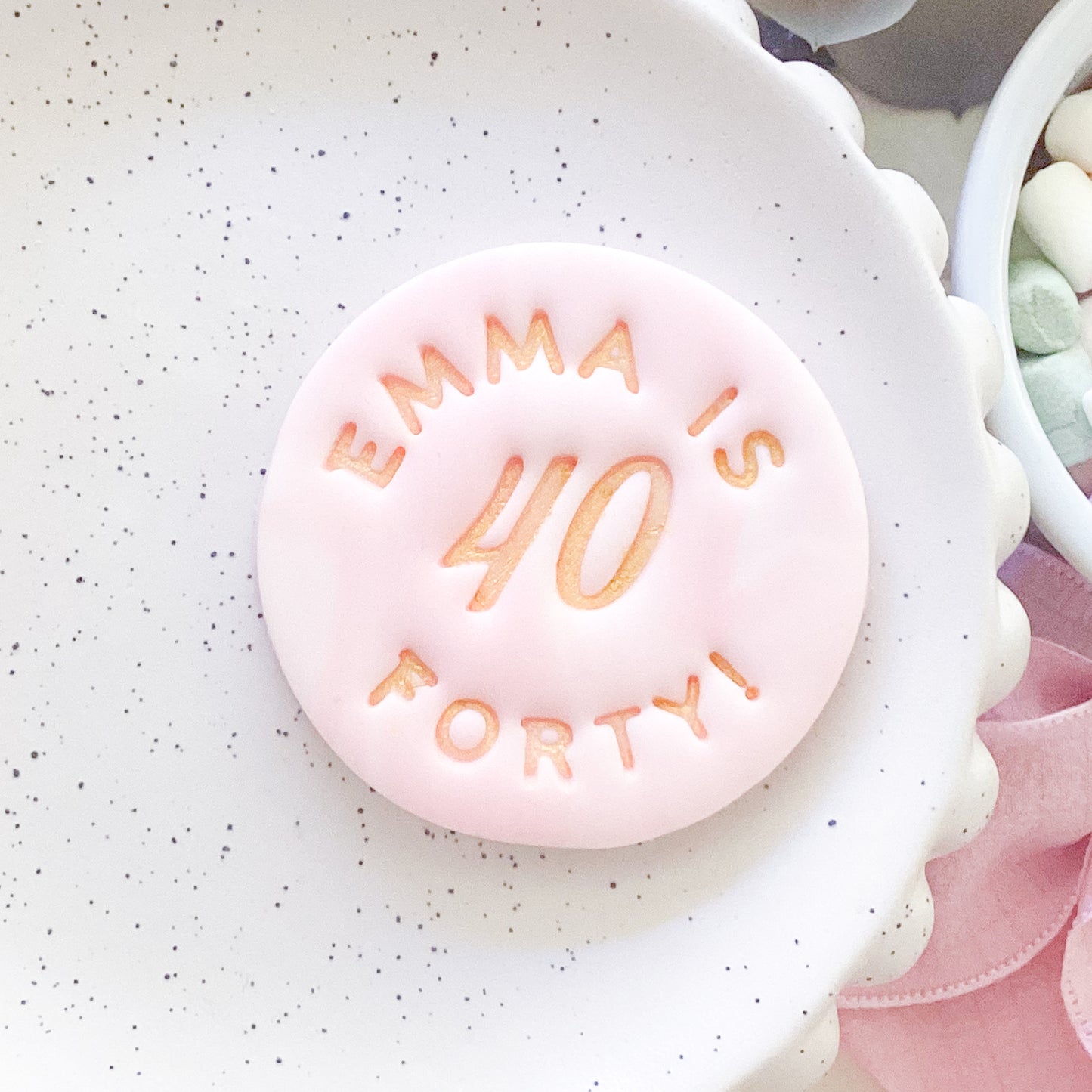 Personalise Name & Age #1 - Stamp Set