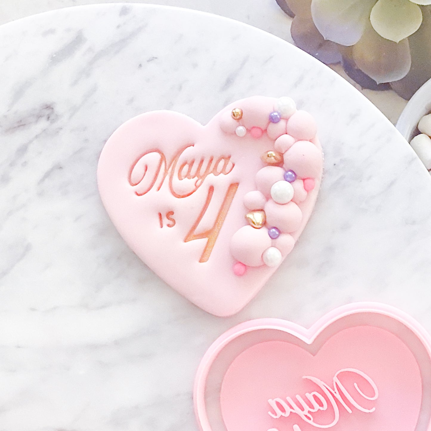 Personalise Name & Age #3 - Stamp Set