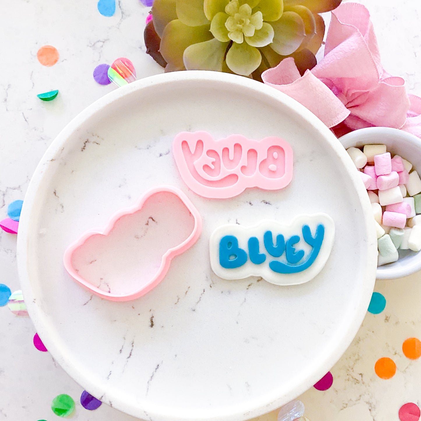 "Bluey Logo" - Cookie Cutter & Stamp