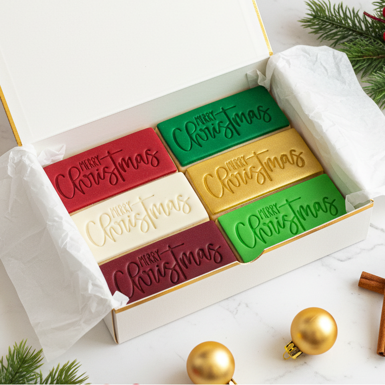 "Merry ChrisTmas" - Cutter & Stamp Set