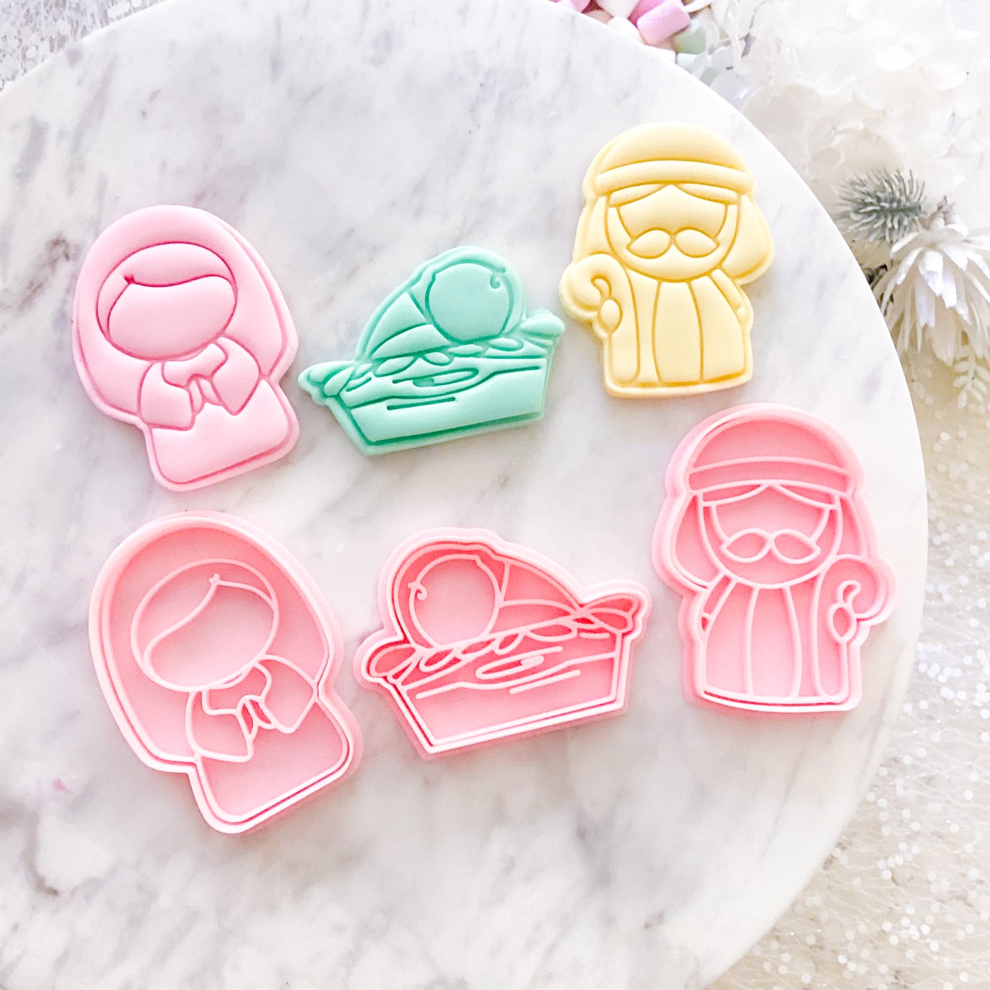 "Nativity 3pc Set" Cookie Cutter & Stamp