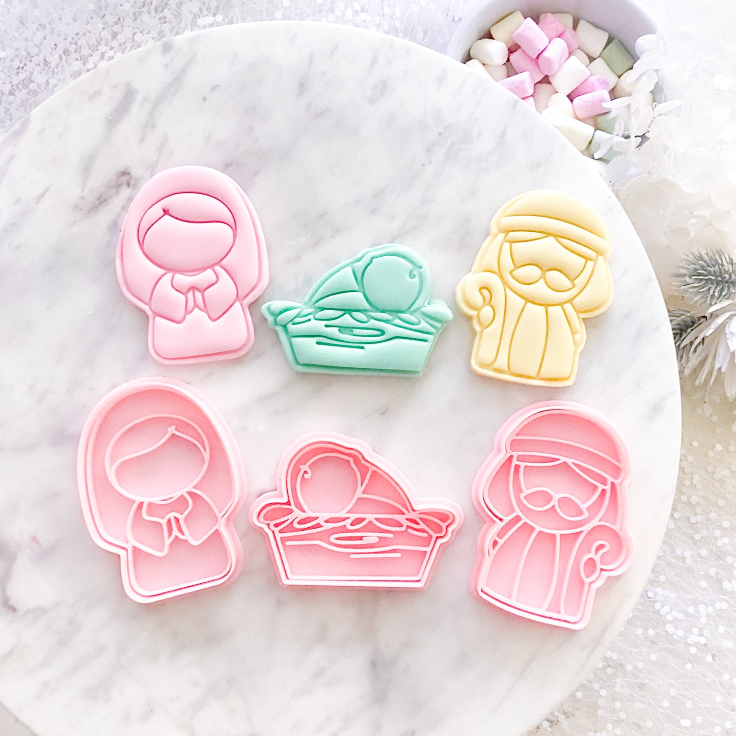 "Nativity 3pc Set" Cookie Cutter & Stamp