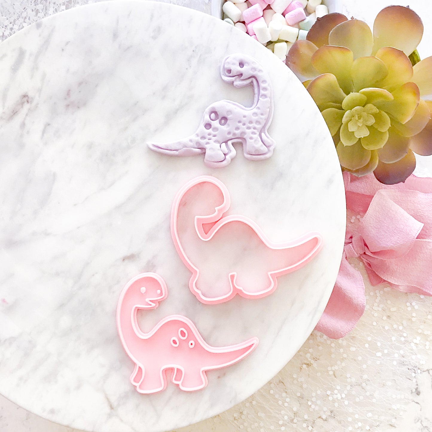 "Brachiosaurus" Cookie Cutter & Stamp