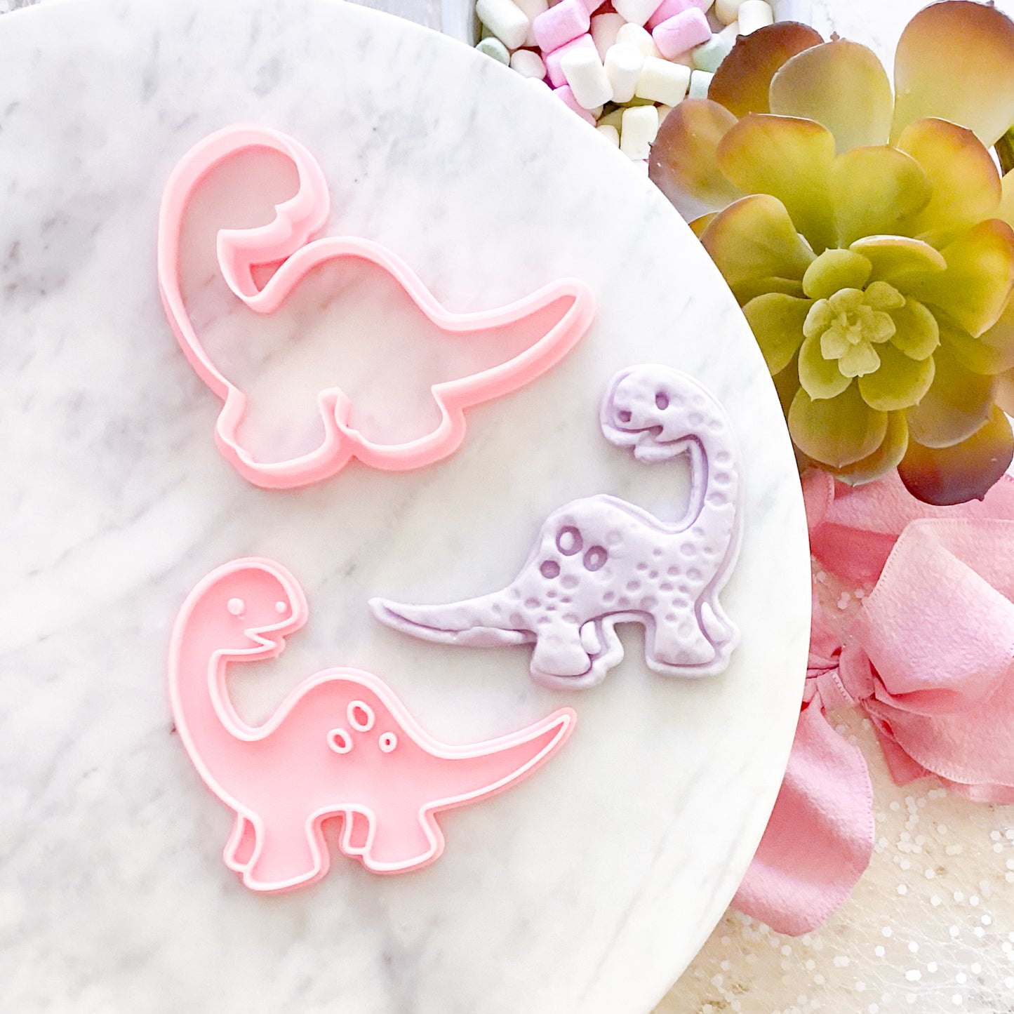 "Brachiosaurus" Cookie Cutter & Stamp