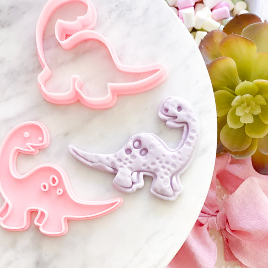"Brachiosaurus" Cookie Cutter & Stamp