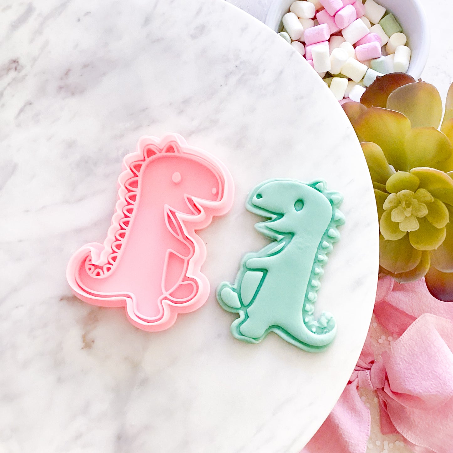 "T-Rex" Cookie Cutter & Stamp