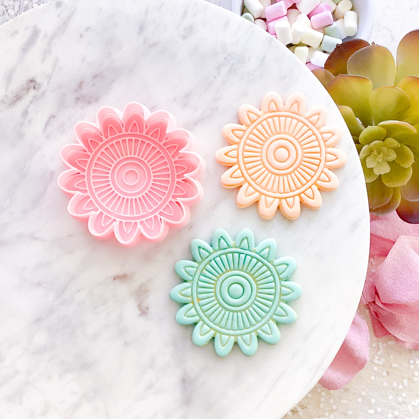 Mandala Style A - Cookie Cutter & Stamp