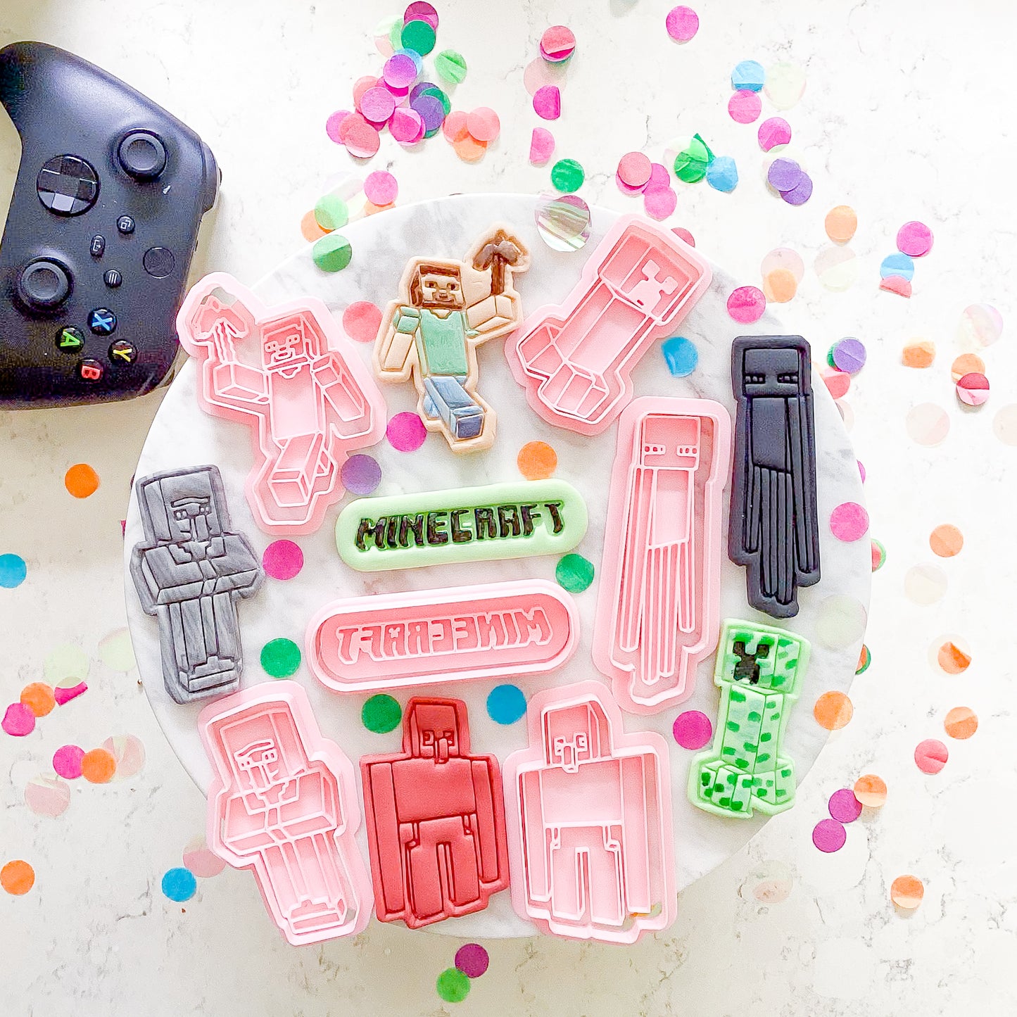 "Creeper" Cookie Cutter & Stamp