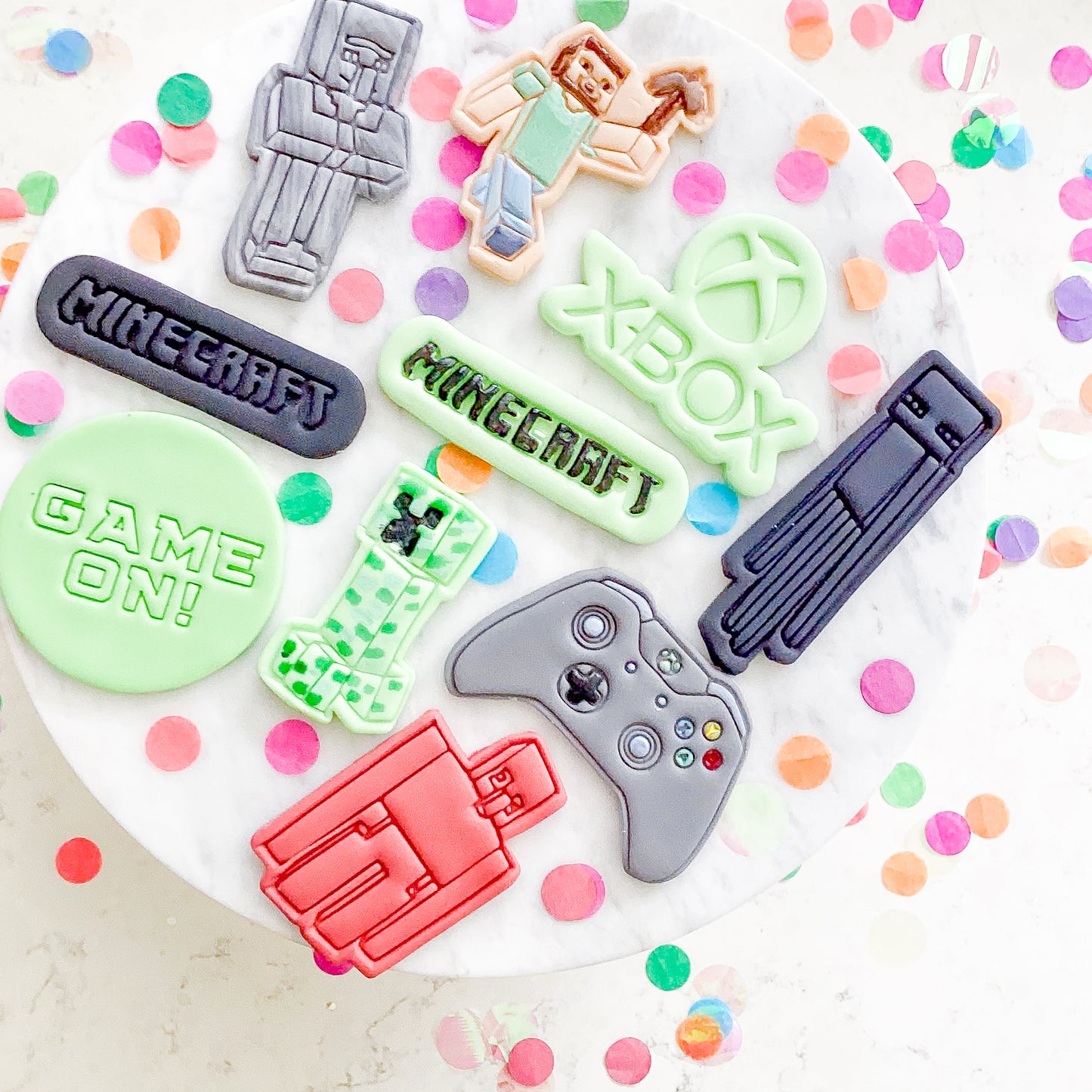 "Xbox Logo" - Cookie Cutter & Stamp