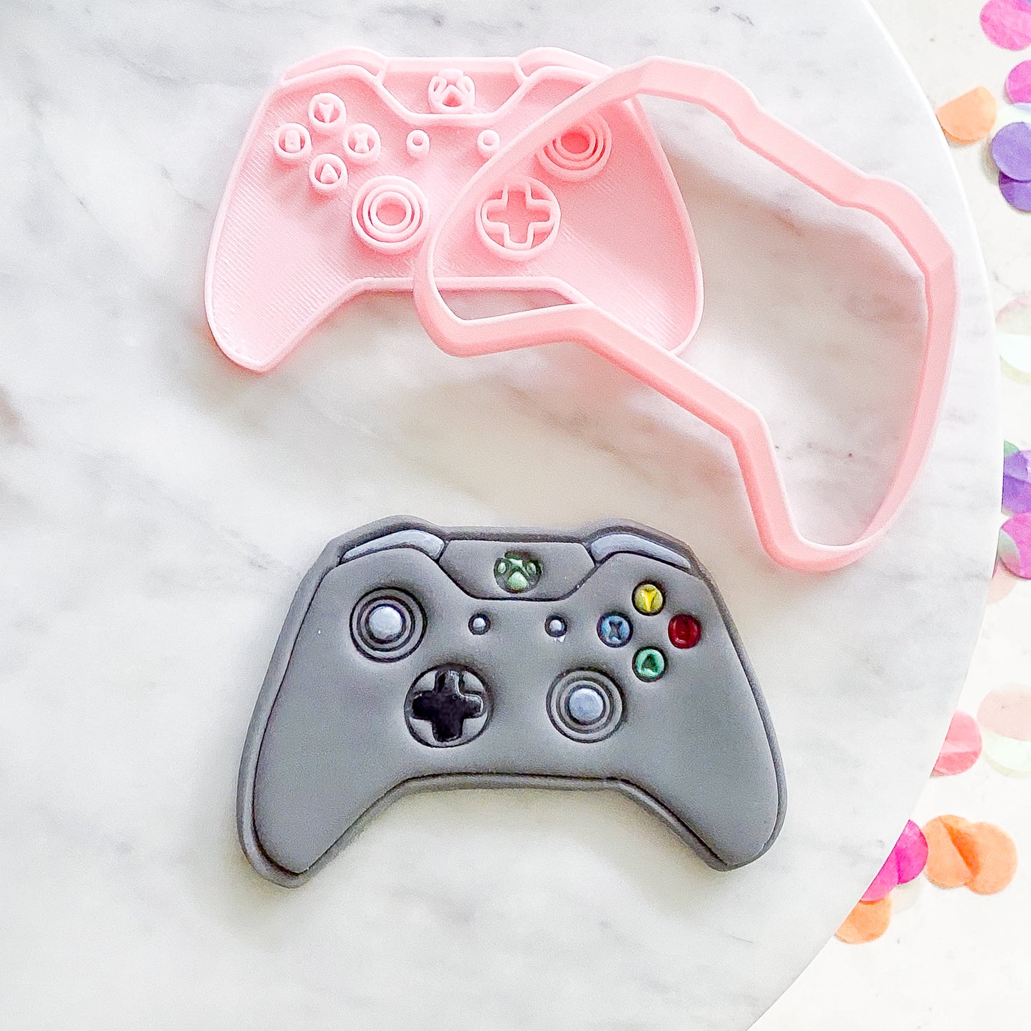 "Controller" - Cookie Cutter & Stamp