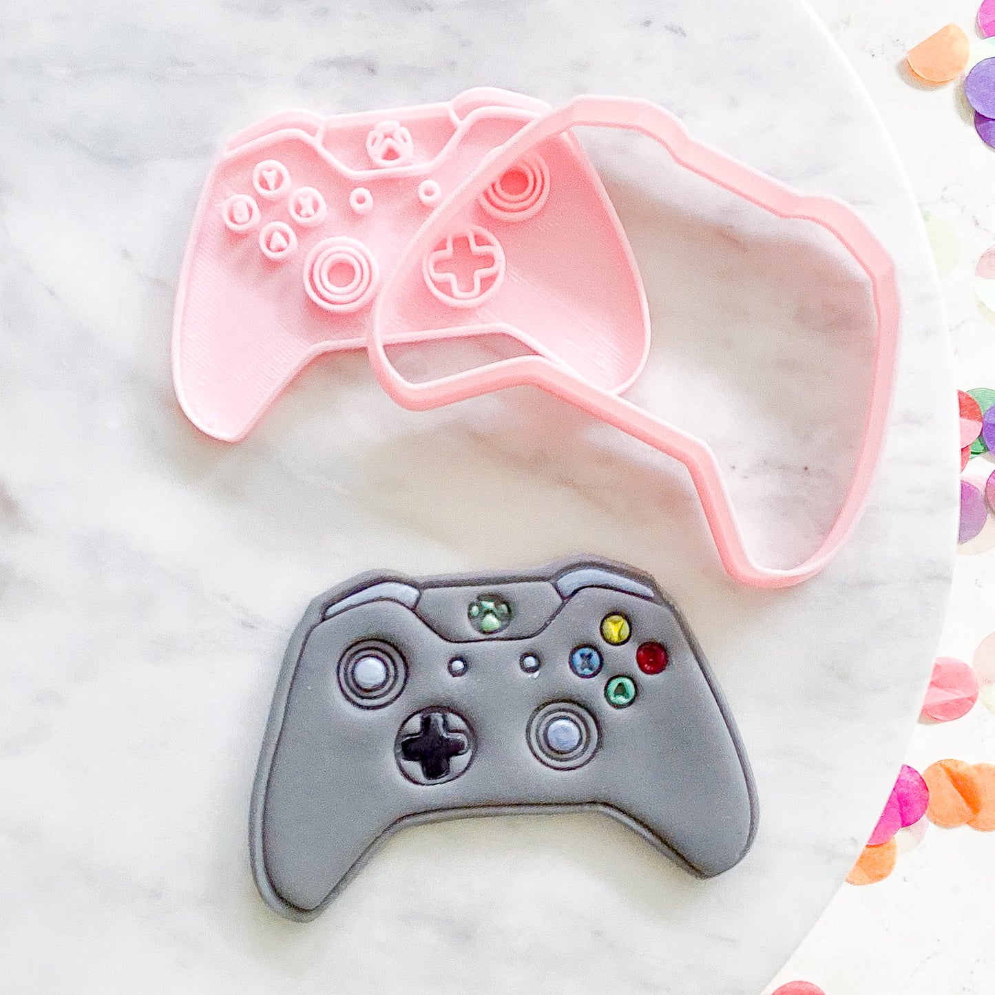 "Controller" - Cookie Cutter & Stamp