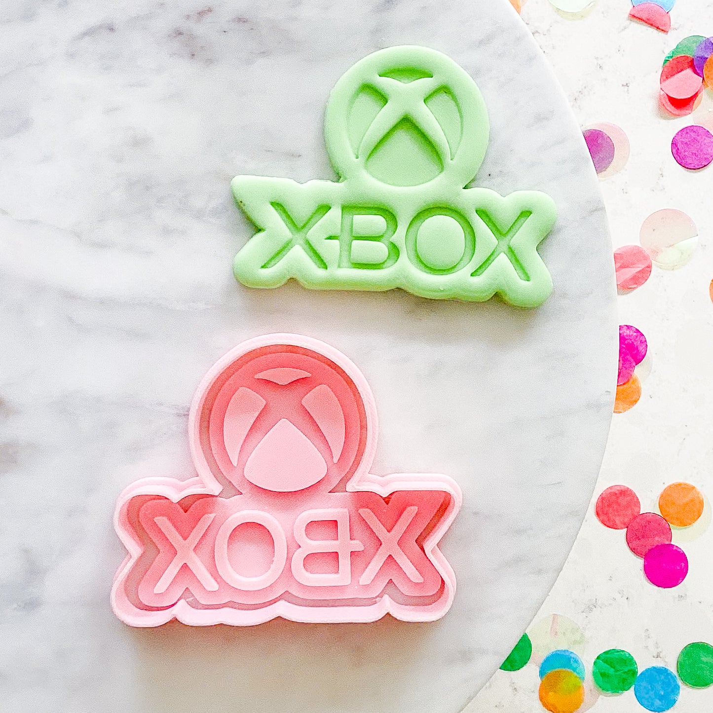 "Xbox Logo" - Cookie Cutter & Stamp